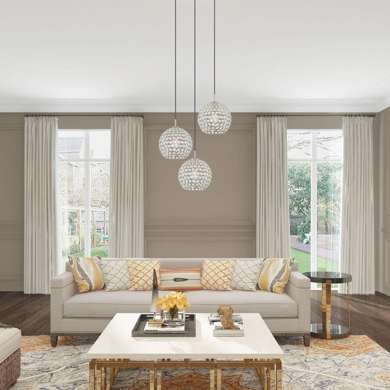 Livex Lighting Cassandra 1 - Light Pendant in  Brushed Nickel