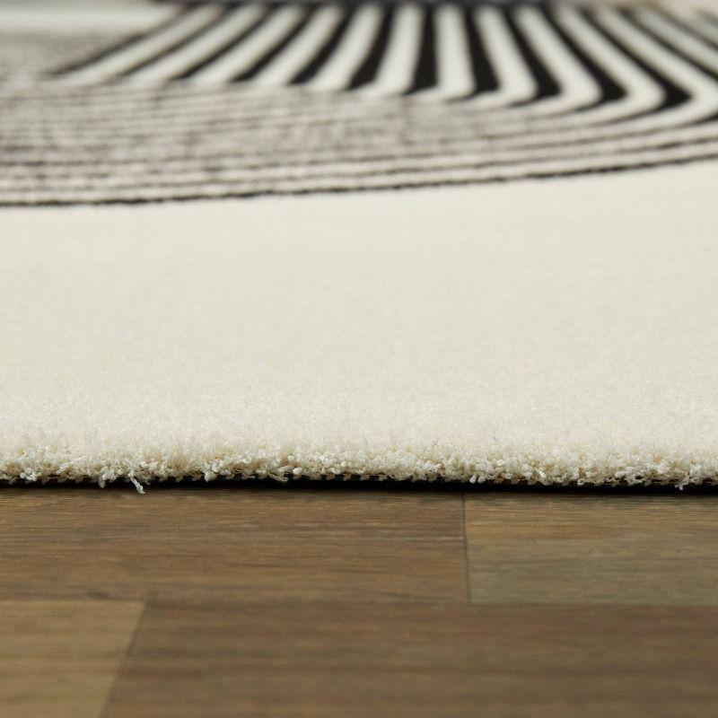 Balta Rugs 7'10"x10' Anscombe Contemporary Stripe Rug White