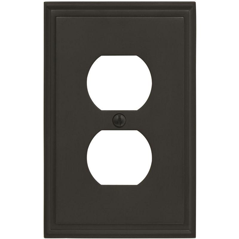 Mulholland 1-Gang Duplex Outlet Wall Plate