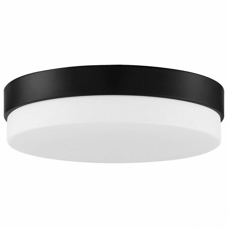 Access Lighting Roma 1 - Light Flush Mount in  Matte Black