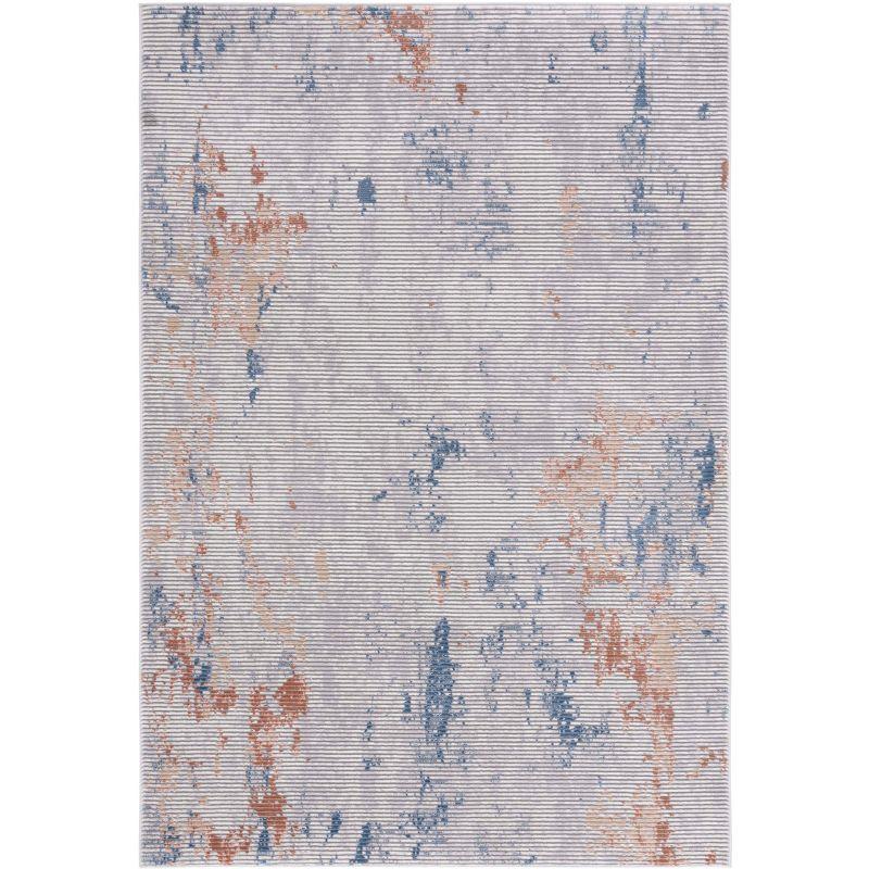 Eternal Charm 8' x 10' Hand-Knotted Gray Wool Blend Area Rug