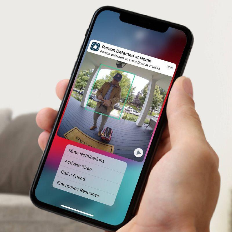 Arlo Essential 1080p Wired Video Doorbell - White