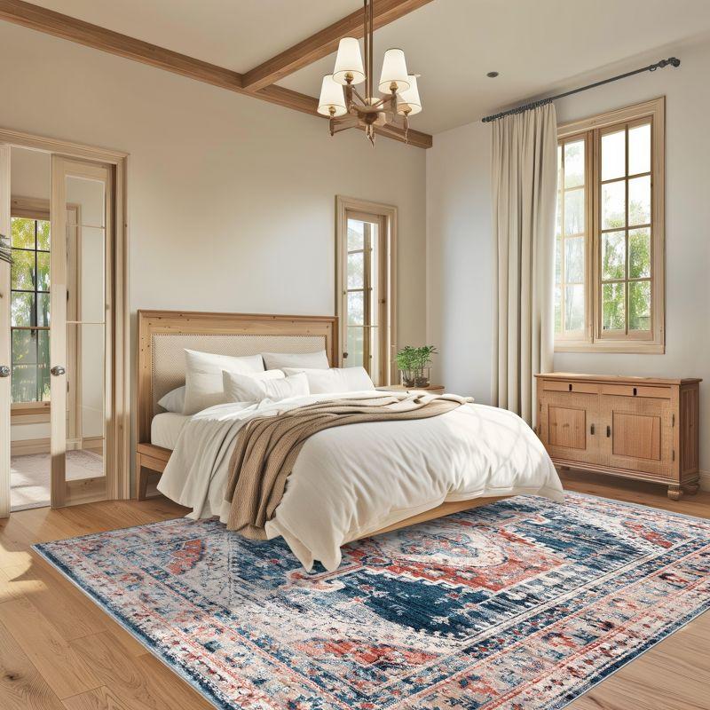 Nuloom Harley Faded Medallion Indoor Area Rug