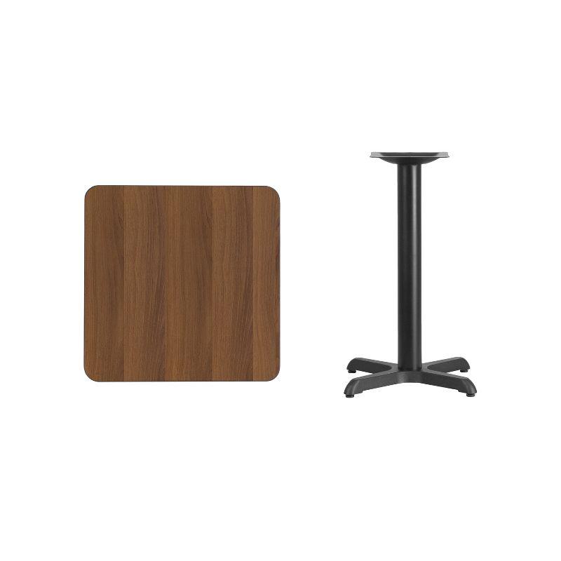 Carrus Laminate Pedestal Dining Table