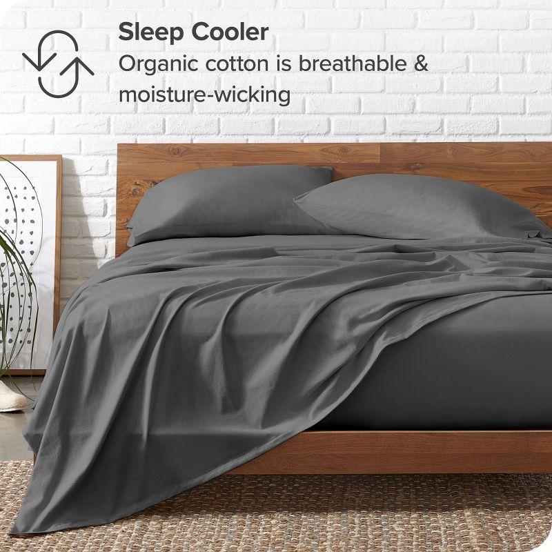 Bare Home Organic Cotton Jersey Sheet Set