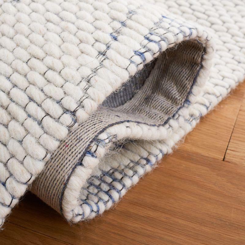 Marbella MRB326 Hand Woven Area Rug - Navy/Ivory - 8'x10' - Safavieh.