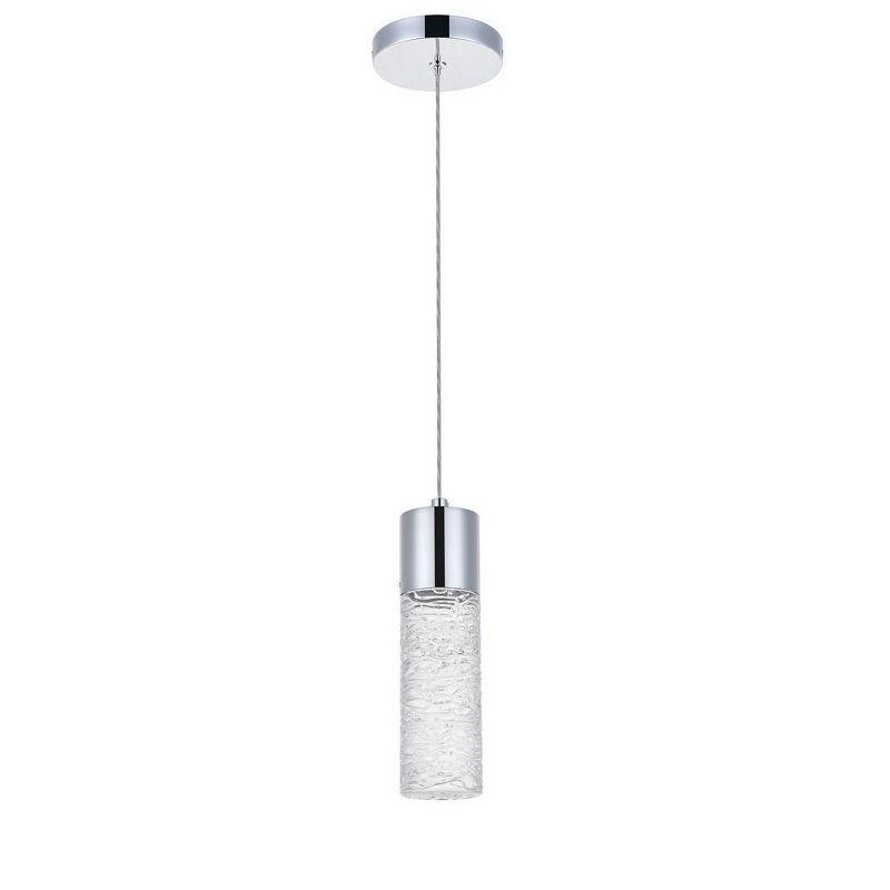 Elegant Lighting Constellation 1 light Chrome LED Pendant