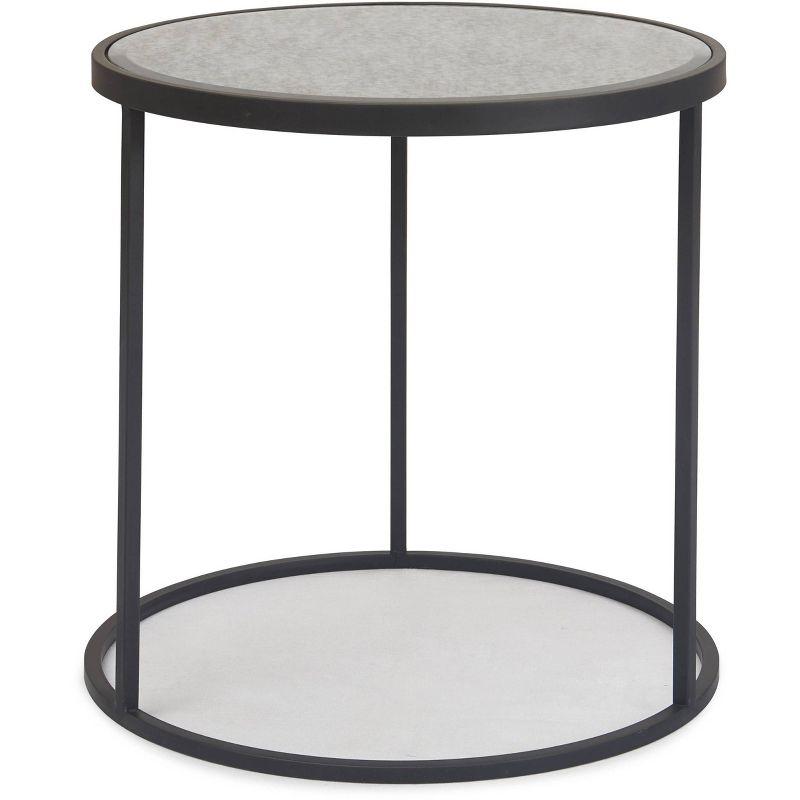 Wyred Round Mirrored Side Table