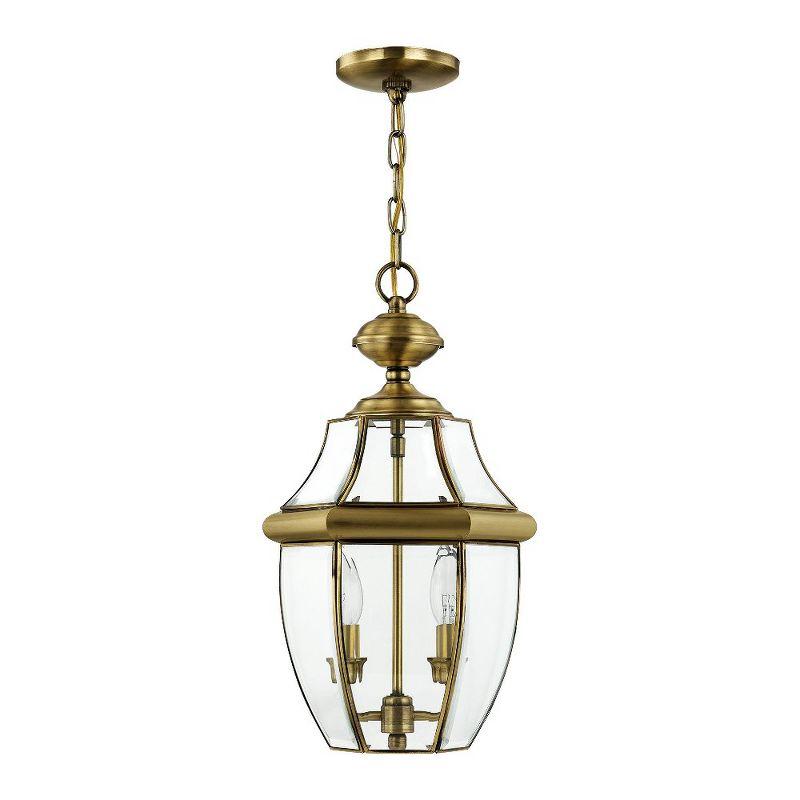 Livex Lighting Monterey 2 - Light Pendant in  Antique Brass