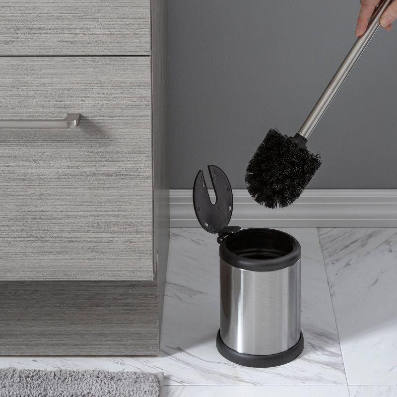 Bath Bliss Bath Bliss Metal Toilet Brush And Holder