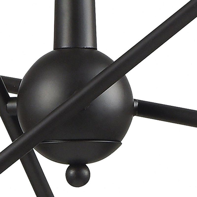 Elk Home Delphine 6 - Light Chandelier in  Oil Rubbed Bronze