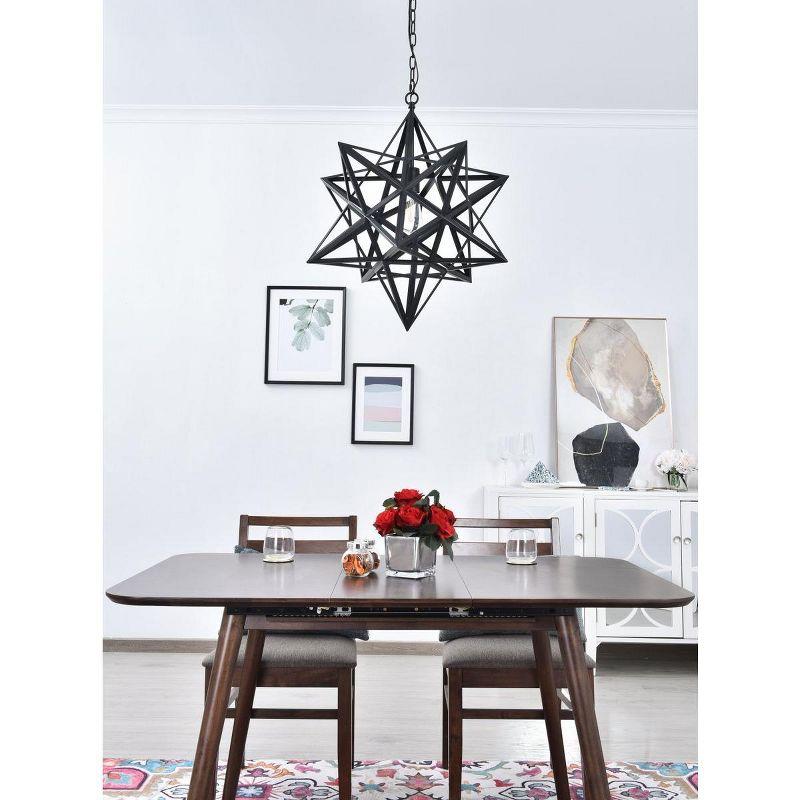 Bertrand Iron Star Pendant (16"-24")