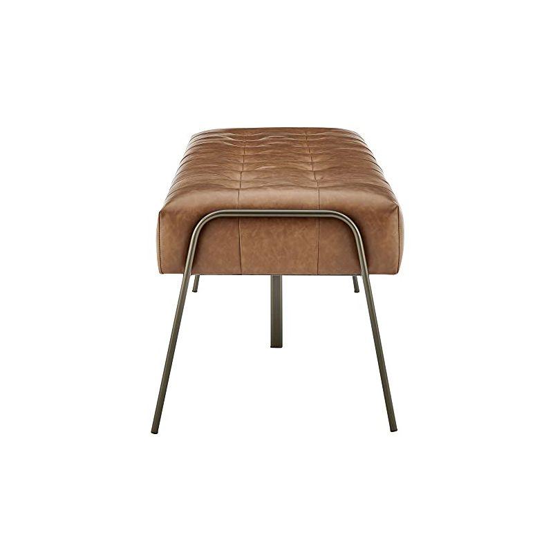 New Pacific Direct Venturi PU Tufted Bench