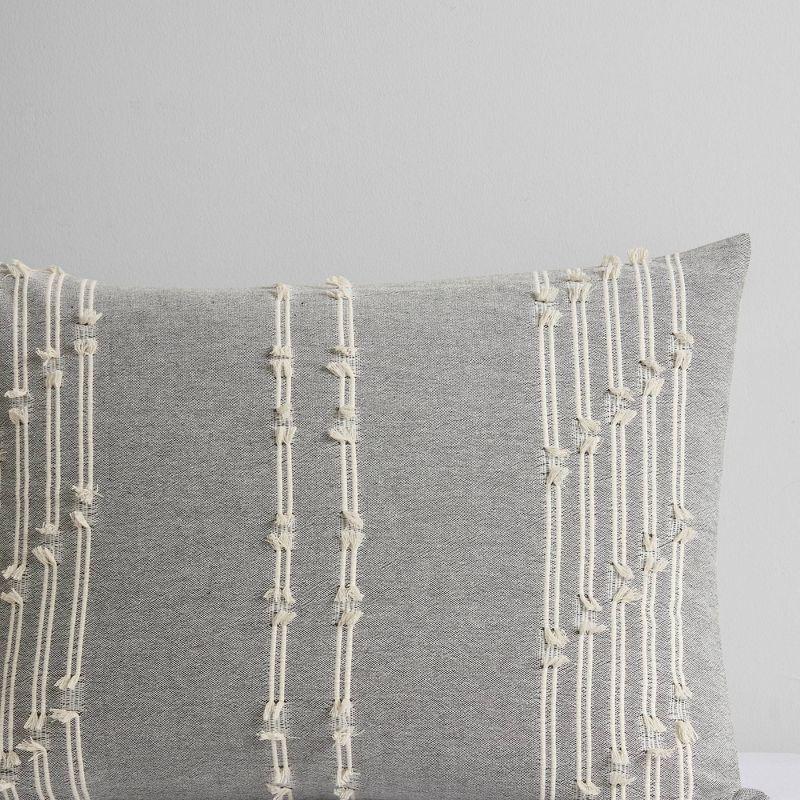 INK+IVY 3 Piece Cotton Jacquard Bedding Set