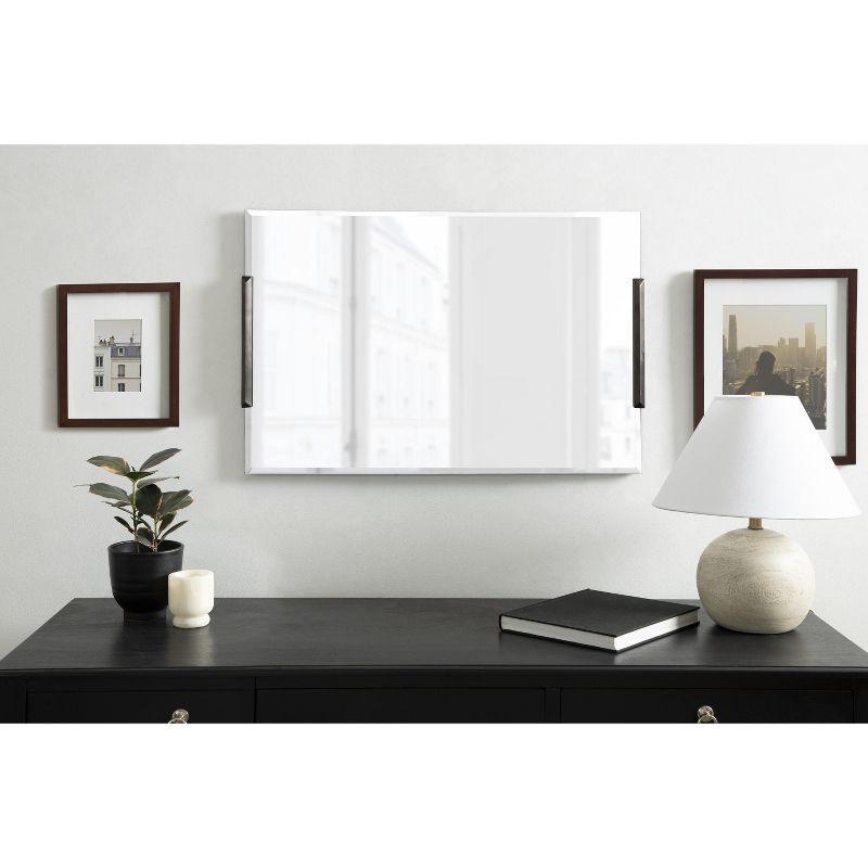 Kate and Laurel Erina Metal Rectangle Mirror, 20x31, Bronze