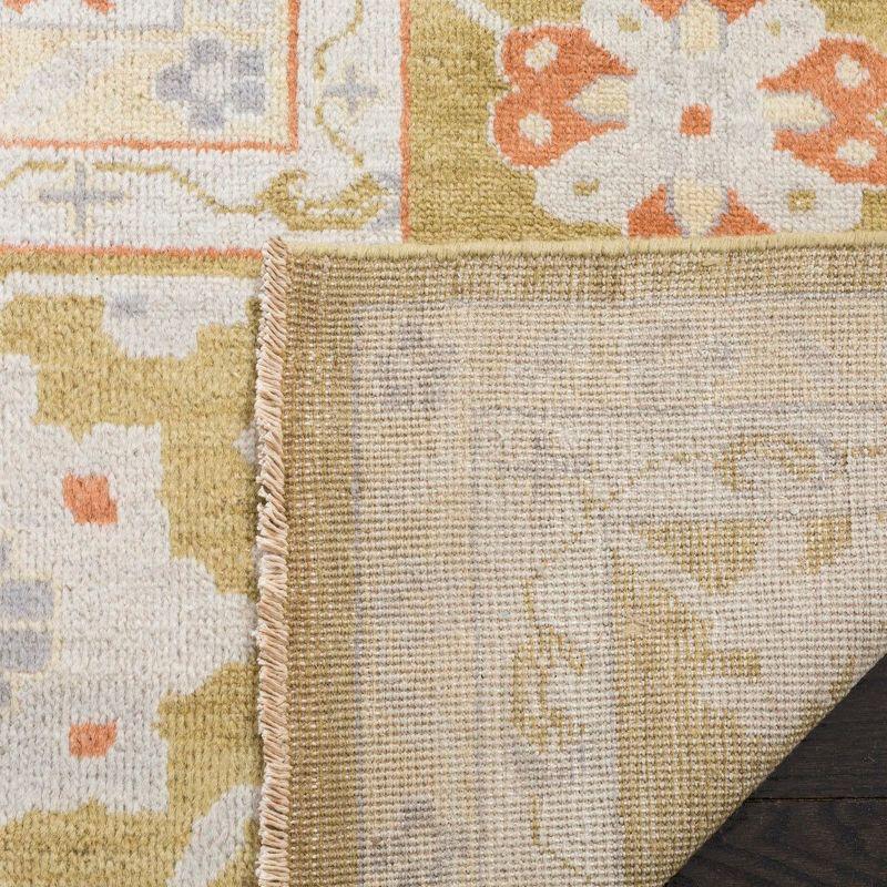 Sultanabad SUL1077 Hand Knotted Area Rug - Green - 8'x10' - Safavieh.