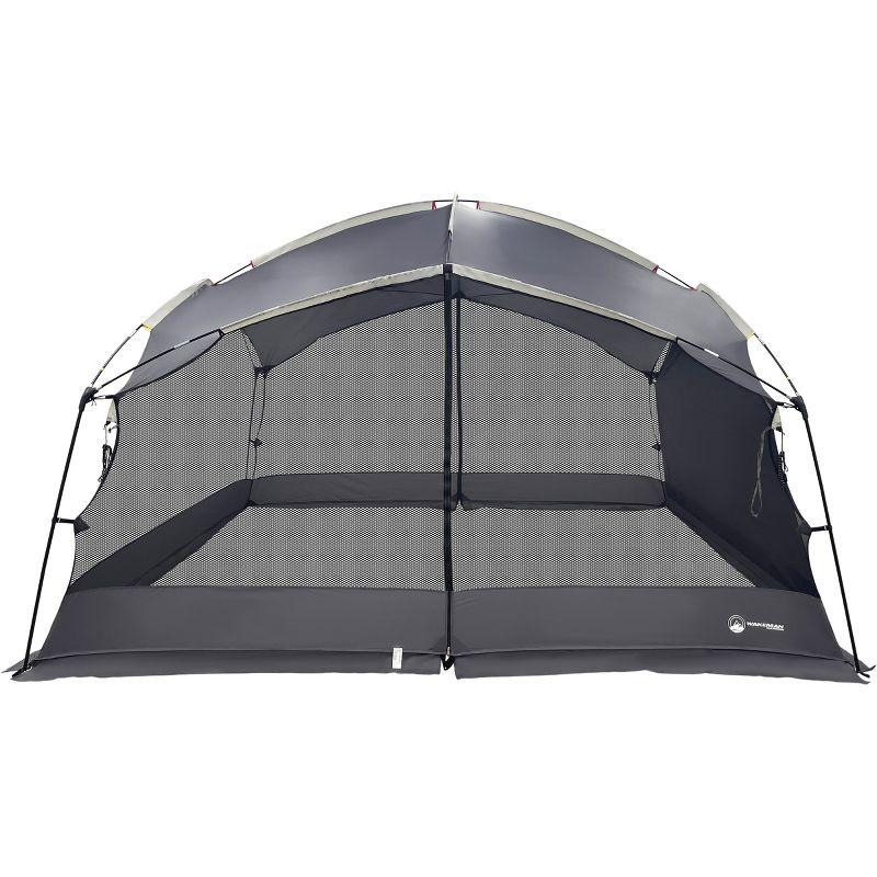 Wakeman Outdoors 12x10 Pop Up Canopy Screen Tent with Mosquito Net for Camping or Parties, Navy