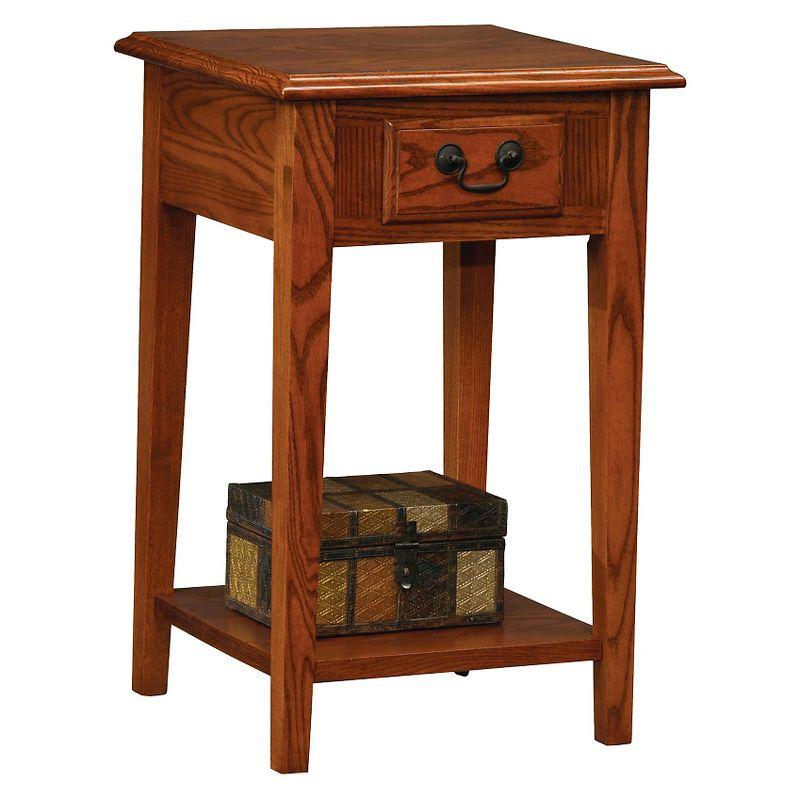 Powell Favorite Finds Square Side Table Medium Oak Finish : 20x20 Inch Polyester, Machine Washable Cloth Napkins