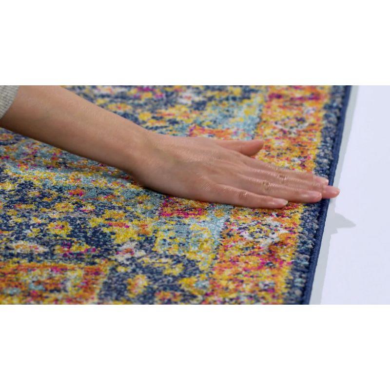 Evoke EVK275 Power Loomed Indoor Area Rug - Ivory/Grey - 5'3"x7'6" - Safavieh