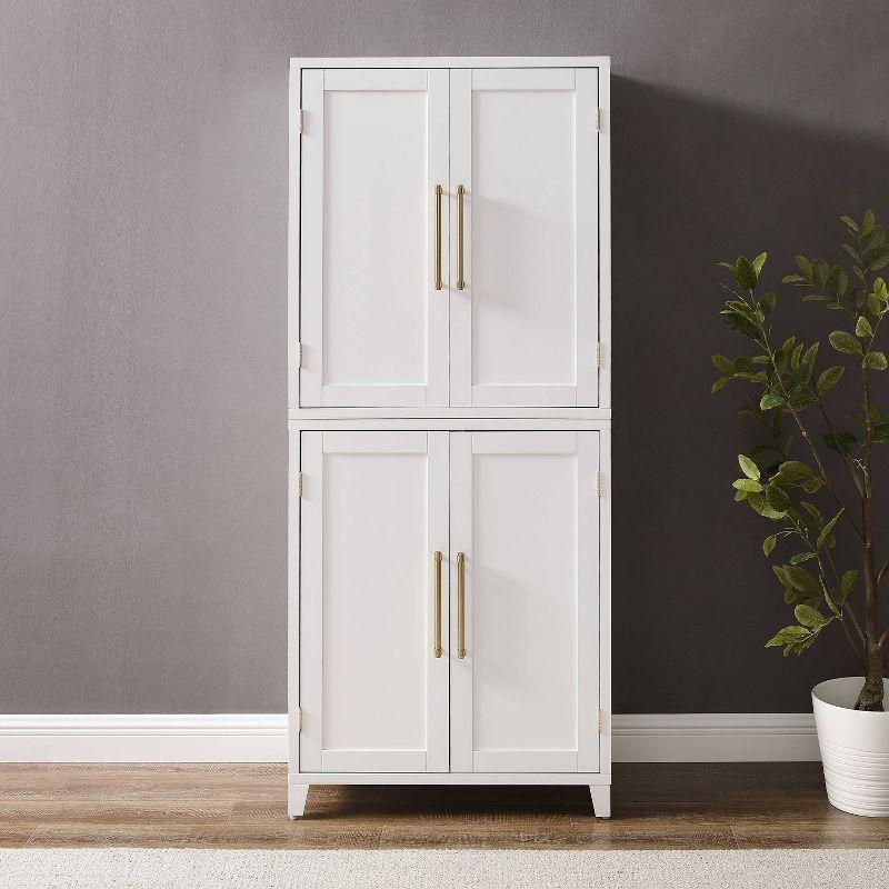 Crosley 70" Roarke Kitchen Pantry Storage Cabinet White