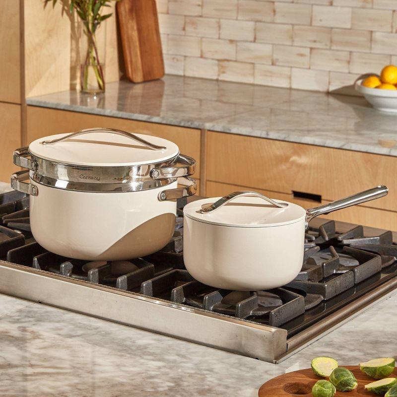 Caraway ® Stainless Steel 6.5-Qt. Dutch Oven Steamer