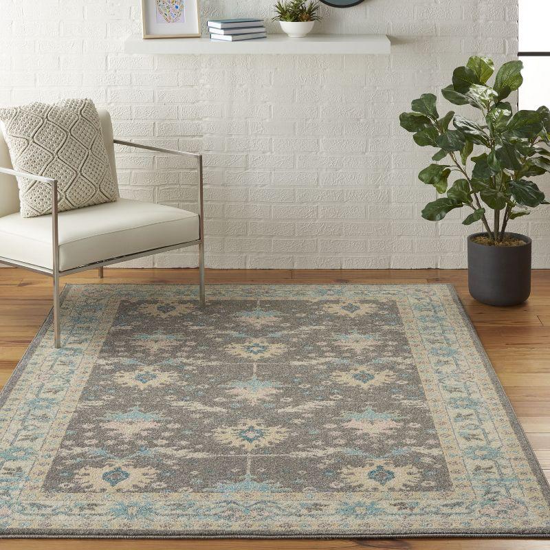 Nourison Tranquil Traditional Persian Bordered Indoor Area Rug