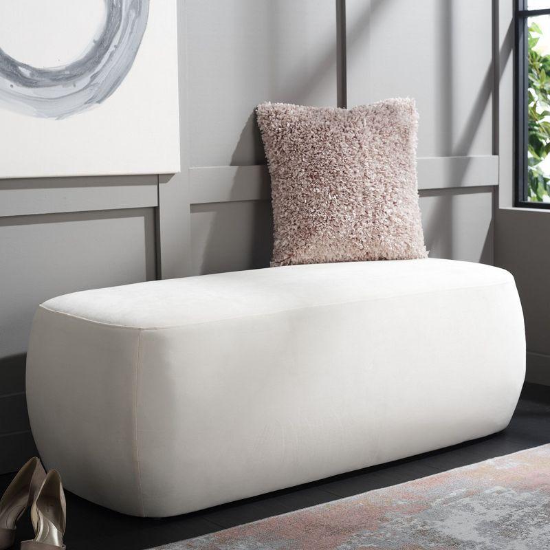 Whitley Rectangular Ottoman  - Safavieh