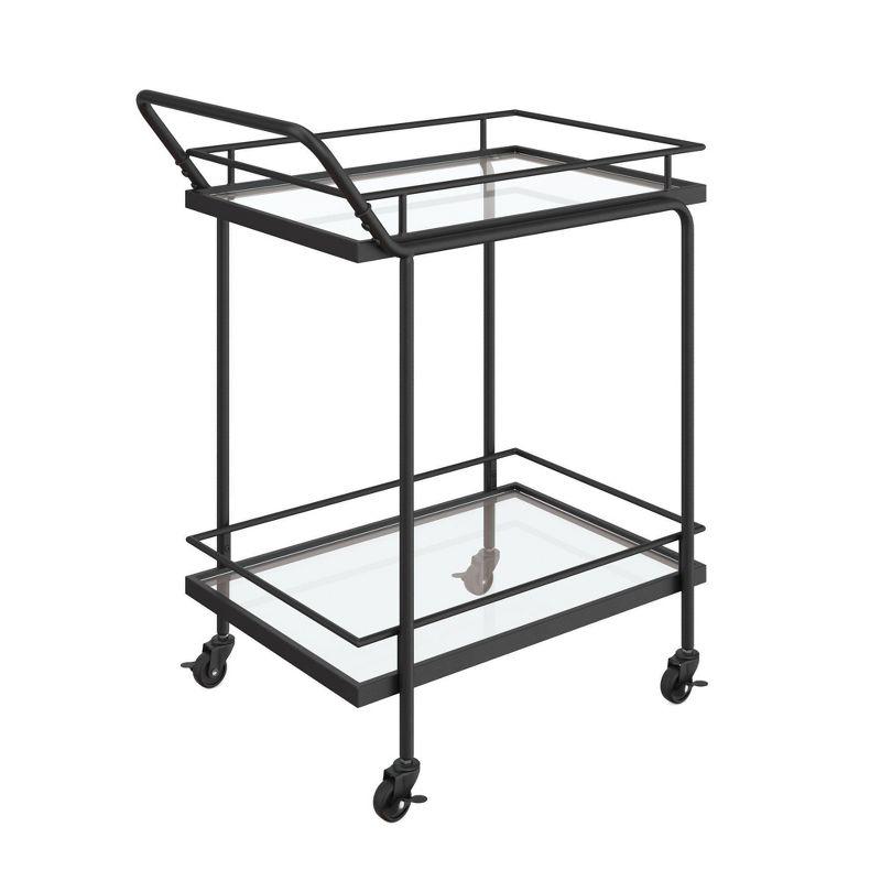 Paulette Metal Bar Cart