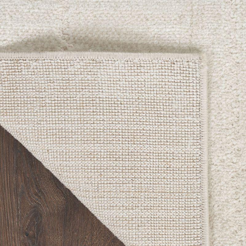 Nourison Serenity Home Contemporary Indoor Area Rug Ivory Cream 7'10" x 9'10"