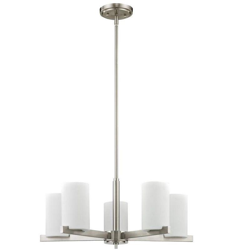 Livex Lighting Astoria 5 - Light Chandelier in  Brushed Nickel