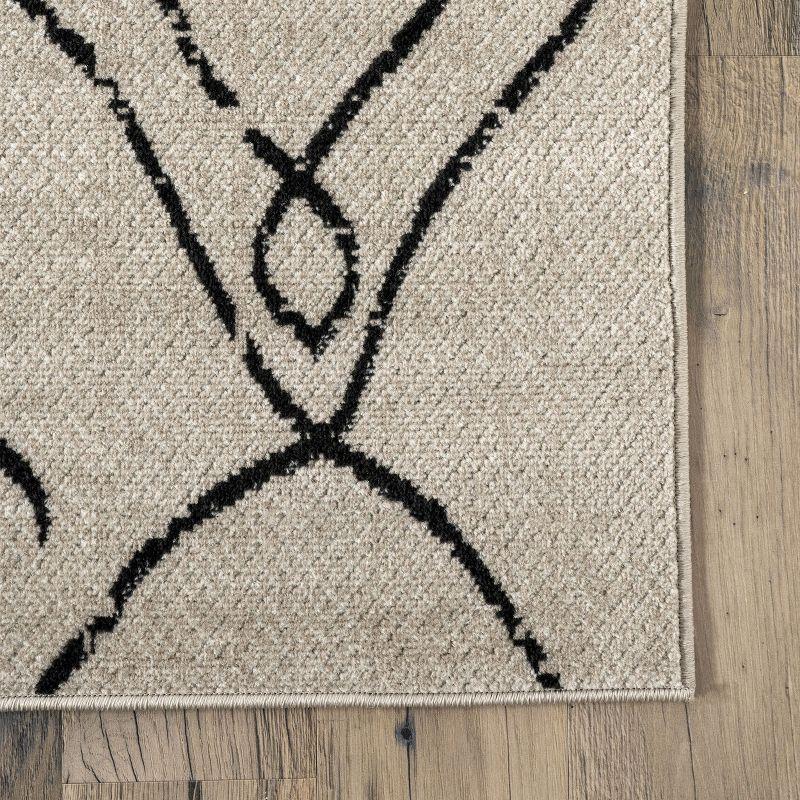 Nuloom Luciana Modern Global Indoor Area Rug, 3' x 5', Beige