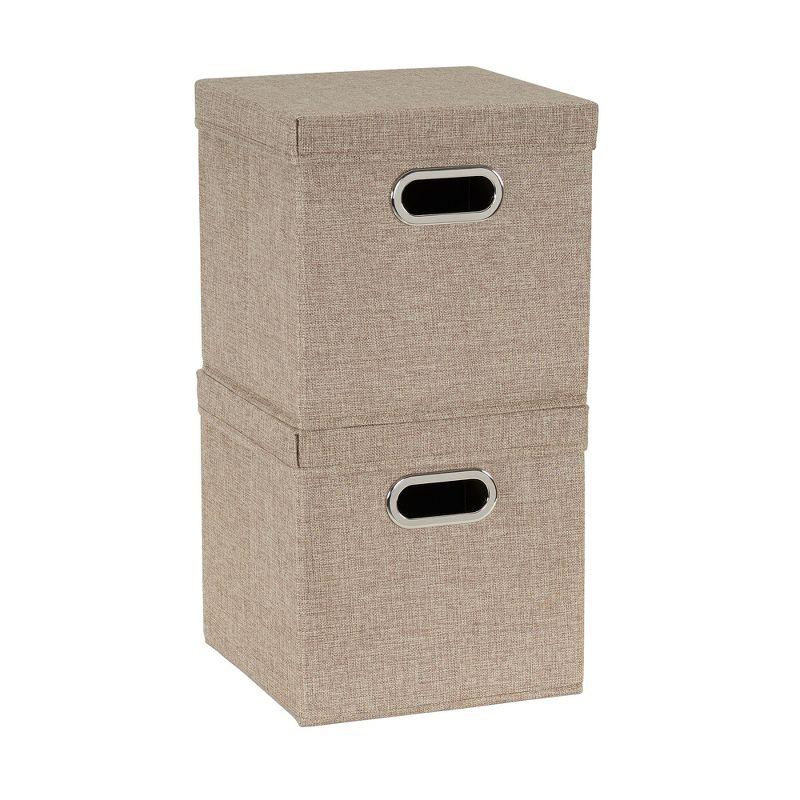 Household Essentials Household Essentials Fabric Bin (Set of 2)