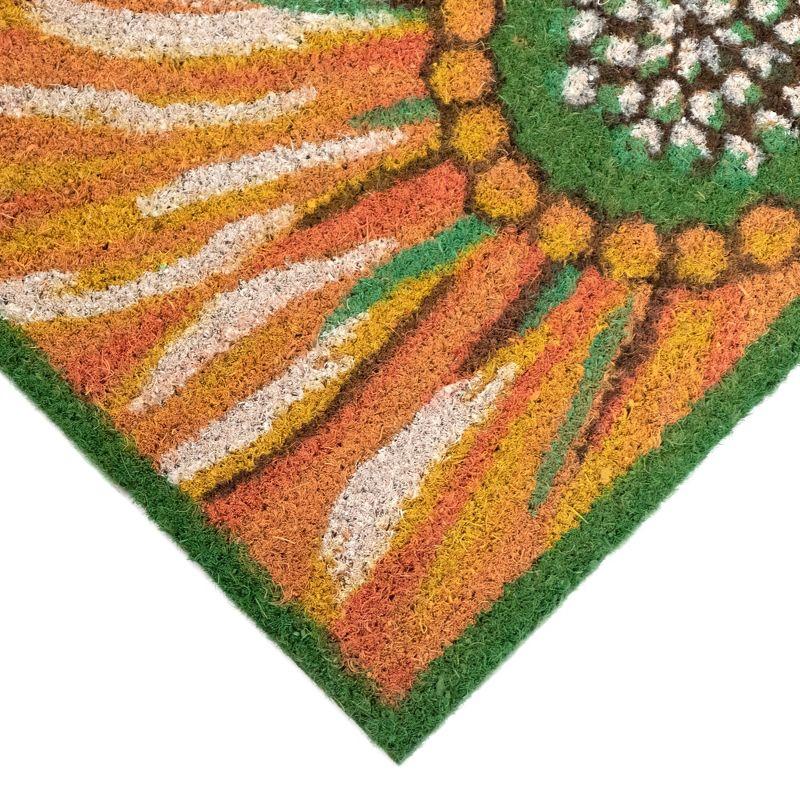 Sunlit Sunflower Coir Outdoor Welcome Mat 36.5" x 24.5"