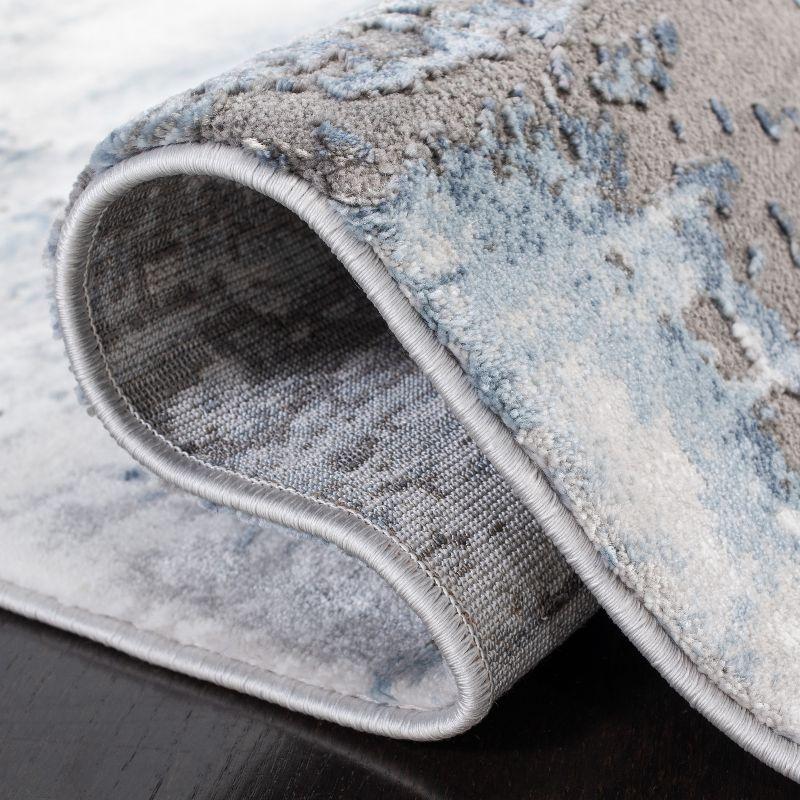 Craft CFT850 Loomed Indoor Area Rug - Blue/Grey - 4'x6' - Safavieh
