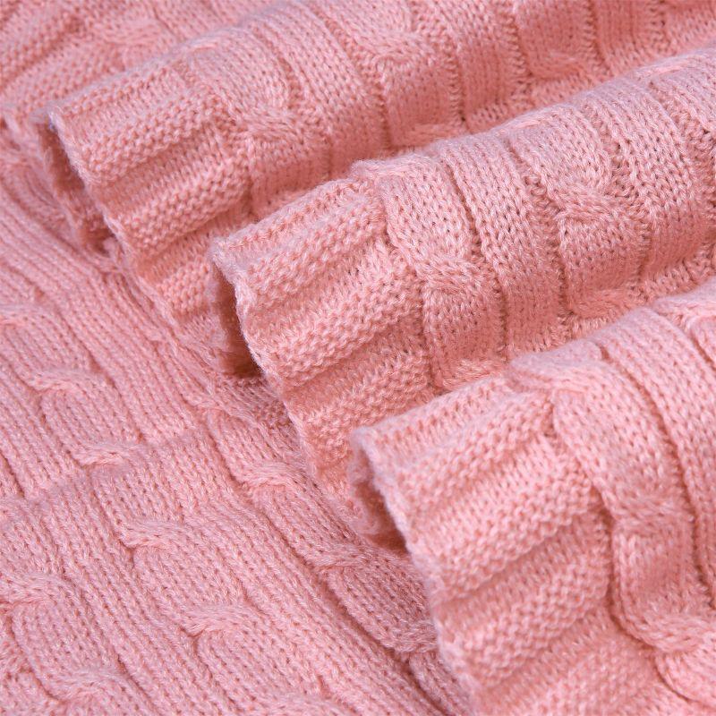 Legacy Decor Knitted Throw Blanket