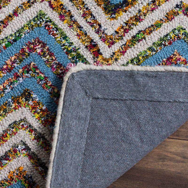 Nantucket NAN601 Hand Tufted Area Rug - Beige/Blue - 8'x10' - Safavieh.