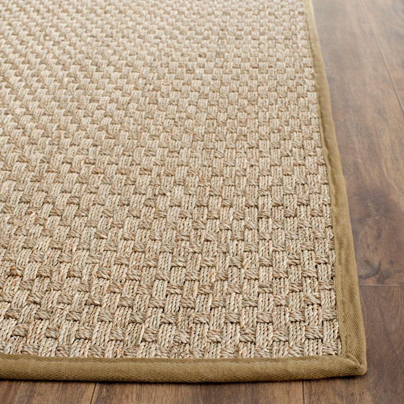 Natural Fiber NF114 Power Loomed Indoor Area Rug - Natural/Olive - 9'x12' - Safavieh