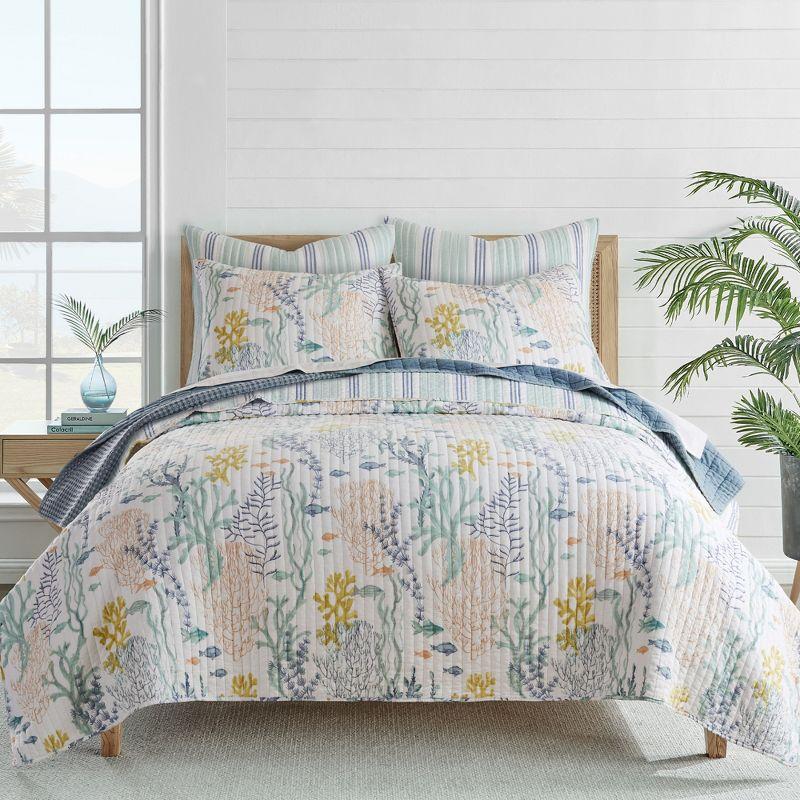 Ocean Meadow King Quilt Set - Levtex Home