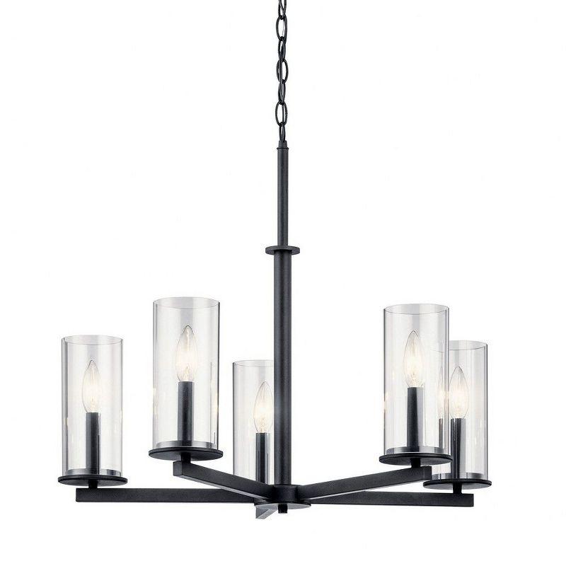 Kichler Lighting Crosby 5 - Light Chandelier in  Black
