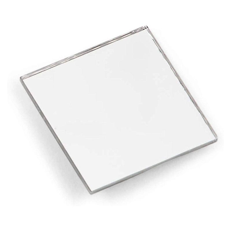 Juvale 150 Pieces Square Mirror Tiles for Centerpieces, Small Glass Mirrors for Crafts, DIY Decorations, 3 Sizes