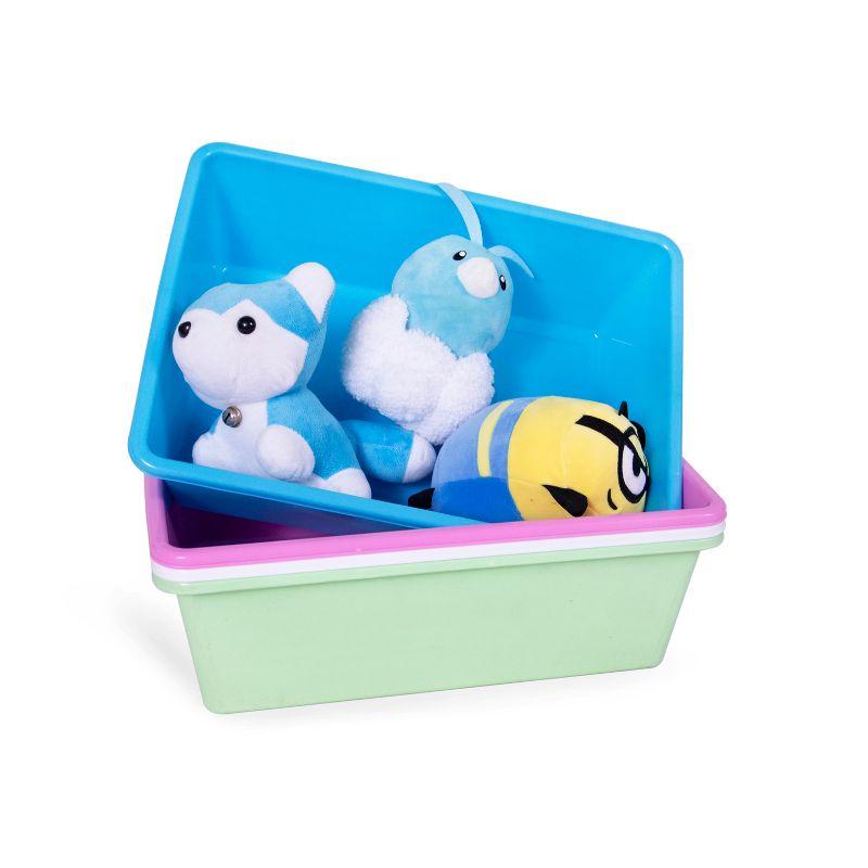 UNiPLAY Stackable Storage Bins (4-Pack)