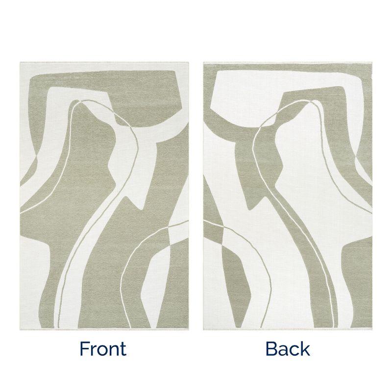 Nuloom Sevyn Abstract Reversible Indoor Area Rug