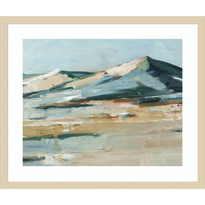 Amanti Art 25"x21" Spring Mountain View II by Ethan Harper Wood Framed Wall Art Print