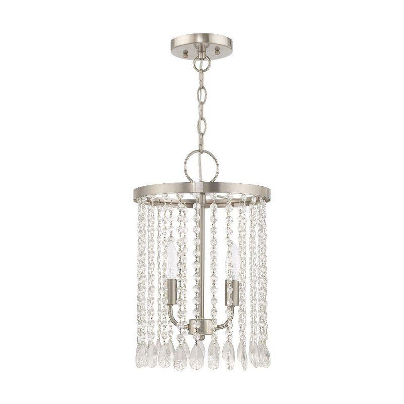 Livex Lighting Elizabeth 2 - Light Pendant in  Brushed Nickel