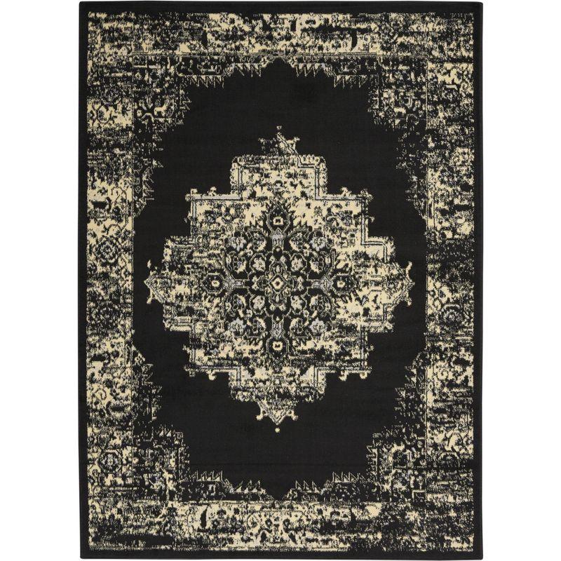 Nourison Grafix Center Medallion Area Rug