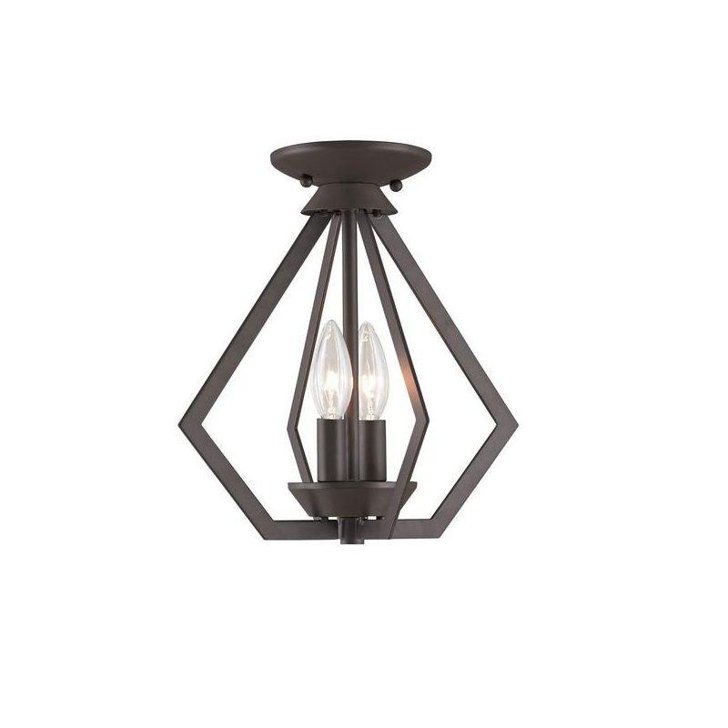 Livex Lighting Prism 2 - Light Chandelier in  Bronze