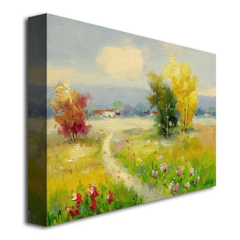 A New Day II 35" x 47" Gallery-Wrapped Landscape Canvas Art