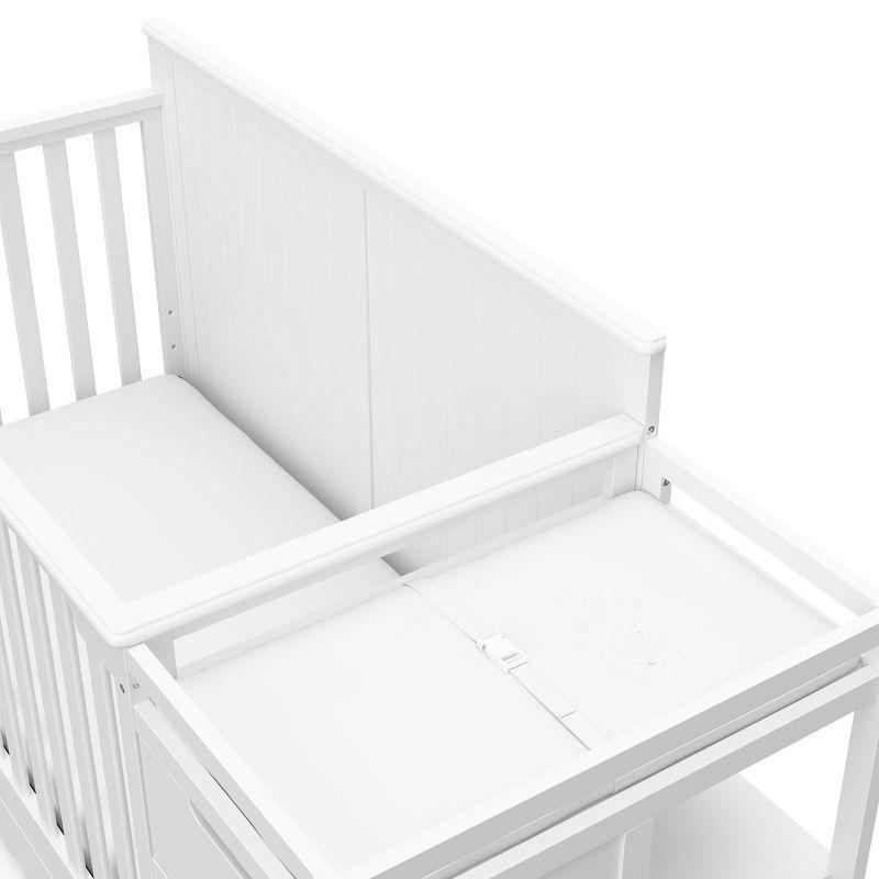 Graco Hadley 5-in-1 Convertible Crib and Changer with Storage