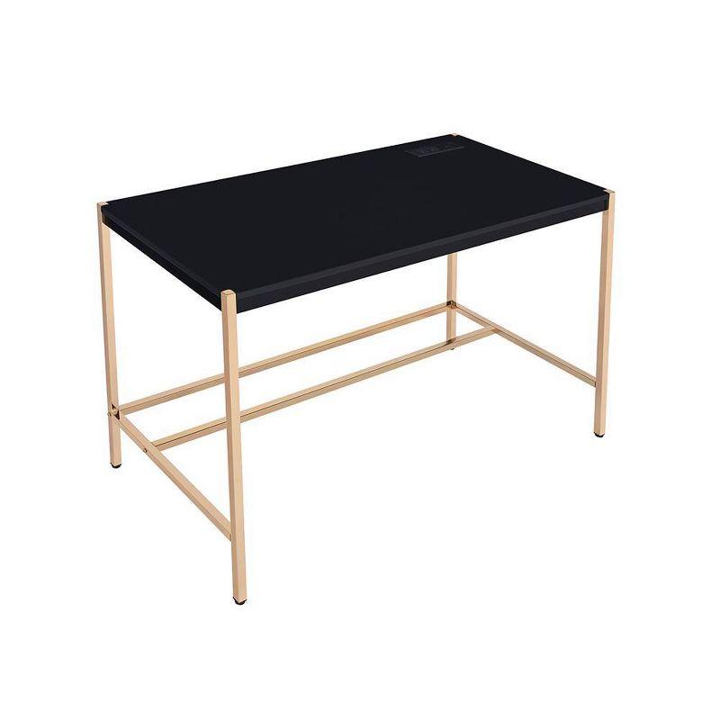 Metal Base Writing Desk