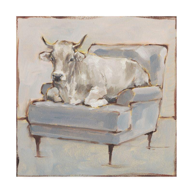 Ethan Harper 'Moo-ving In III' Canvas Art